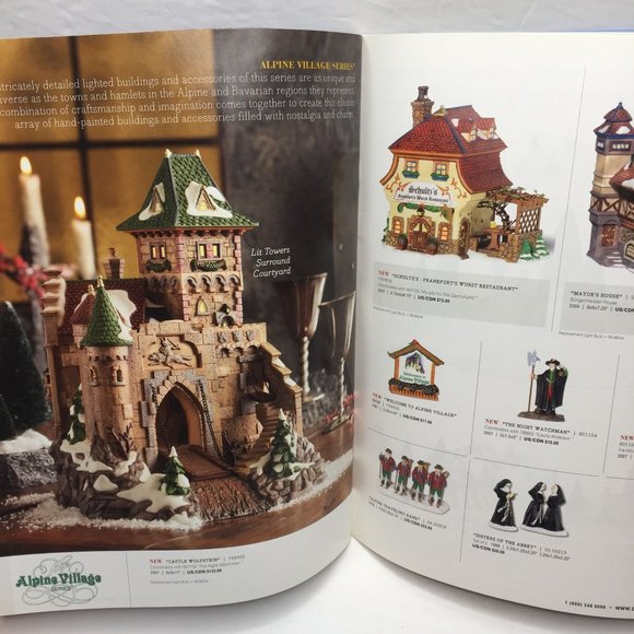 Department 56 2008 Catalog Magazine Village Classic Brands Halloween Christmas - Picture 9 of 12